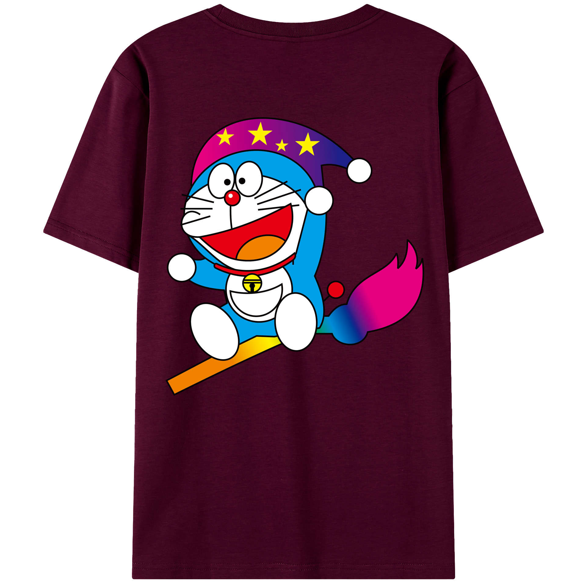 （画像用） ドラえもん Doraemon レディース半袖Tシャツ(バックプリント)